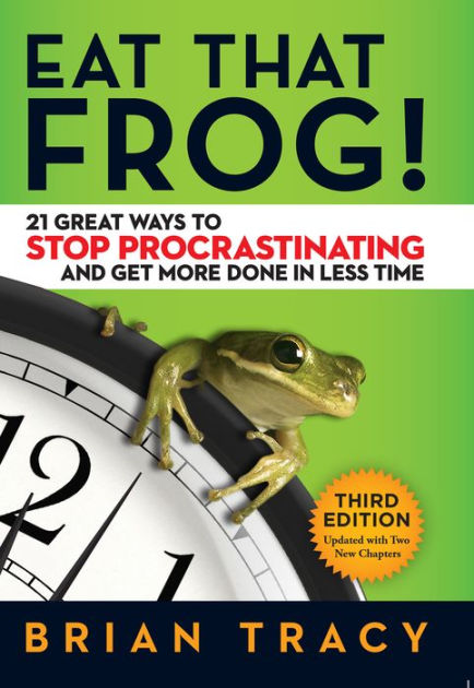 Personal Development Books Eat That Frog by Brian Tracy